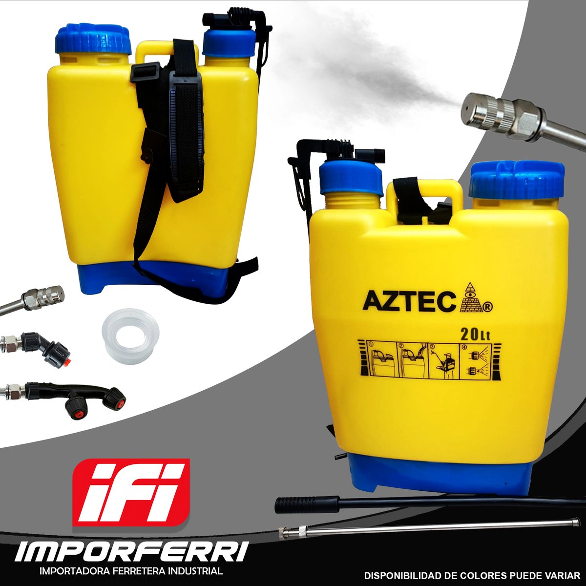 Venta > mochila para fumigar manual > en stock