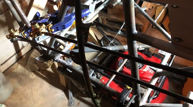 Work on the fuel system. Finally decided on the location of both the main tank valve, and the upper tank valve. Kinda have the selector knobs in the general area of where they will be located. #avgeek #biplane #scratchbuilt