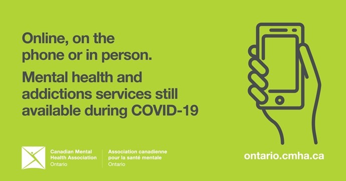 Throughout the province, <a href="/CMHAOntario/">CMHA Ontario</a> has programs and services available to ensure Ontarians get the #mentalhealth and addictions supports they need during these uncertain times: ontario.cmha.ca/local-cmha-bra…