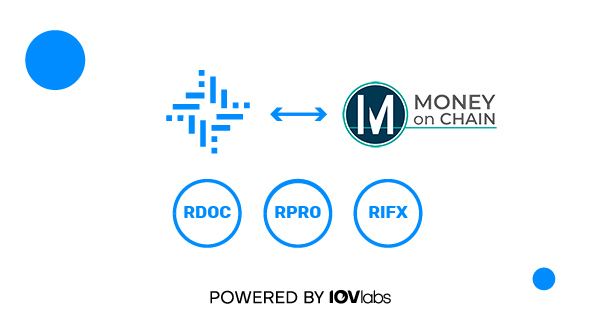 We are proud to announce the launch of the RIF on Chain DeFi platform, the first RIF DeFi ecosystem built and deployed by <a href="/moneyonchainok/">MoneyOnChain.com 🚀</a> on top of the RSK network! This includes 3 new RIF tokens: RIFpro, RDOC, and RIFX. Find out more here: ow.ly/gHOt50zkpNJ