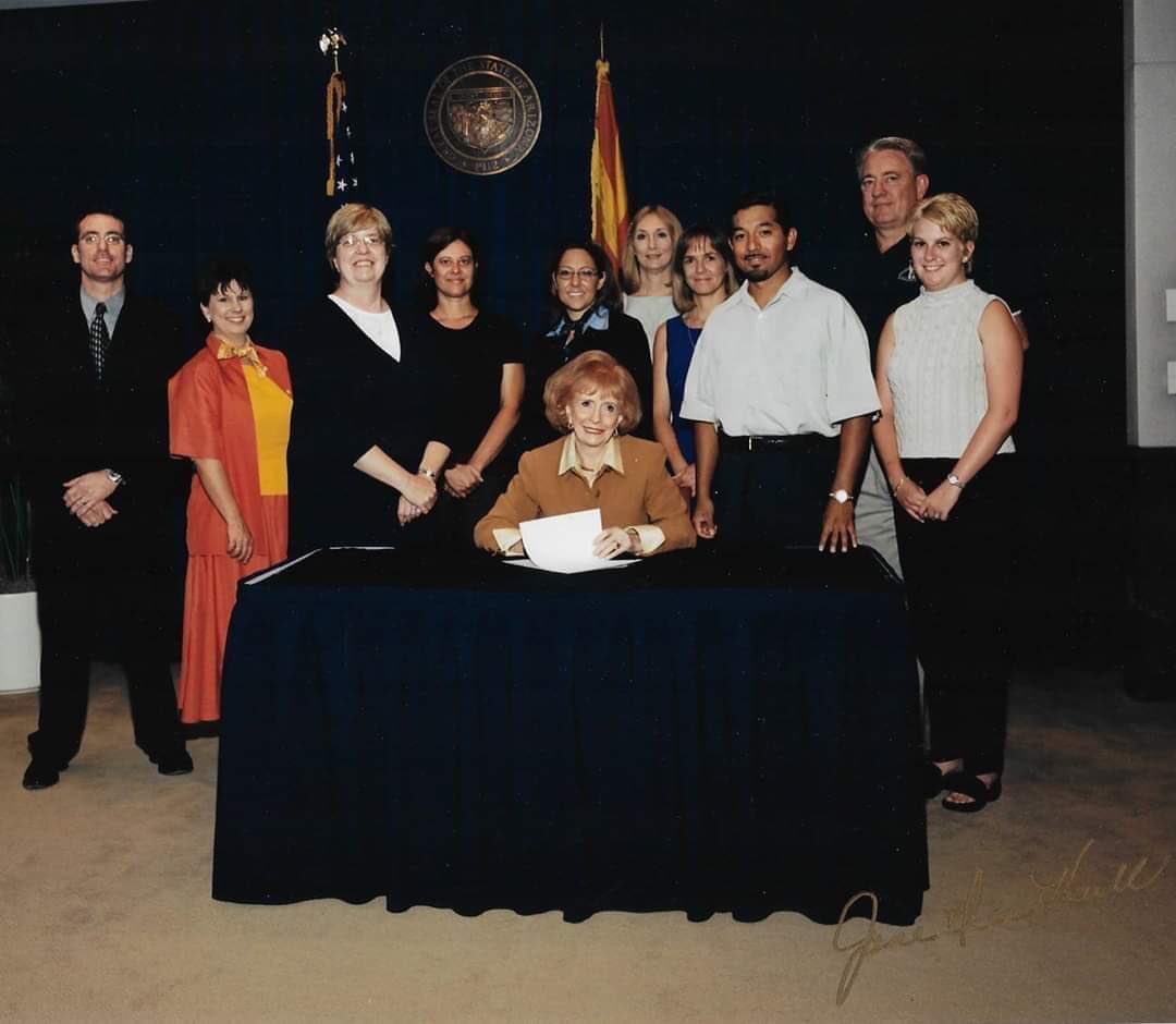 Azcapconnect's tweet image. Thank You, Governor Jane Hull! #AzGovHull #AzGov #RIP