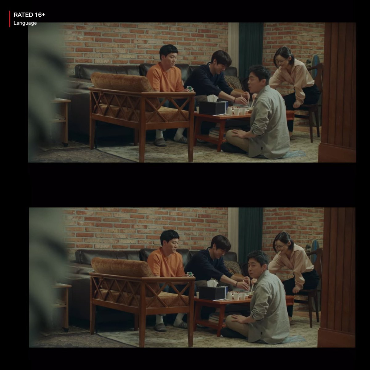 Jungwon is attentive but he's extra attentive with Songhwa. He pays attention to her needs and assists her most of the time. This is perfectly and subtlety portrayed when they eat out. #HospitalPlaylist  #슬기로운의사생활  #송화  #정원  #전미도  #유연석  #JeonMido  #YooYeonSeok