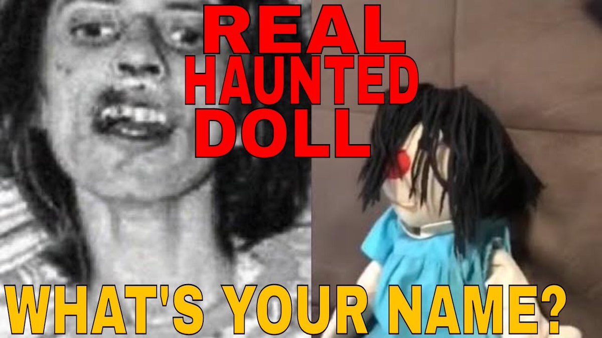 links_spooky's tweet photo. Tried Something Different.  REAL HAUNTED DOLL | What Is Your NAME?!! https://t.co/xJZv39R7TY https://t.co/T89kypgSTY