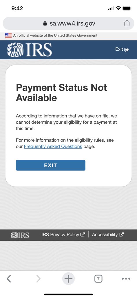 Minae2584's tweet photo. At least when Unemployment, PEUC, and the โstimulusโ arenโt dependable, I can count on the @IRSnews to reiterate, daily-
#paymentnotavailable https://t.co/ufGNTR2toa