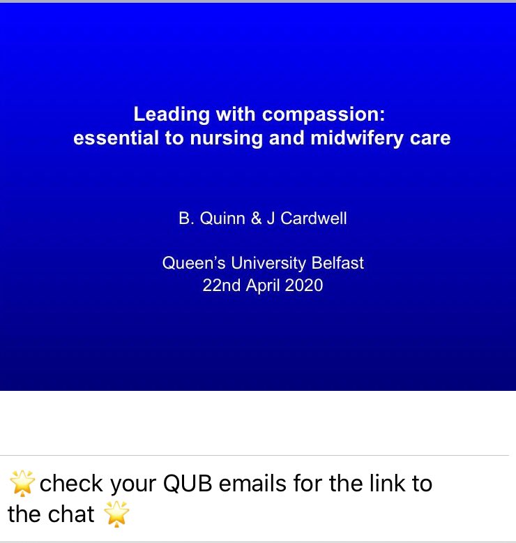 Jayne Cardwell (@cardwell_jayne) on Twitter photo 📣Join in to the QUB School of Nursing & Midwifery’s Keeping in Touch Q&A session tomorrow 1-2pm on ‘Caring with Compassion’ with myself & <a href="/barryquinn2019/">Barryquinn2019</a>, senior lecturer in Nursing. I’ll be reflecting on some of my experiences as a student midwife from my 1st week on placement 📣Join in to the QUB School of Nursing & Midwifery’s Keeping in Touch Q&A session tomorrow 1-2pm on ‘Caring with Compassion’ with myself & <a href="/barryquinn2019/">Barryquinn2019</a>, senior lecturer in Nursing. I’ll be reflecting on some of my experiences as a student midwife from my 1st week on placement