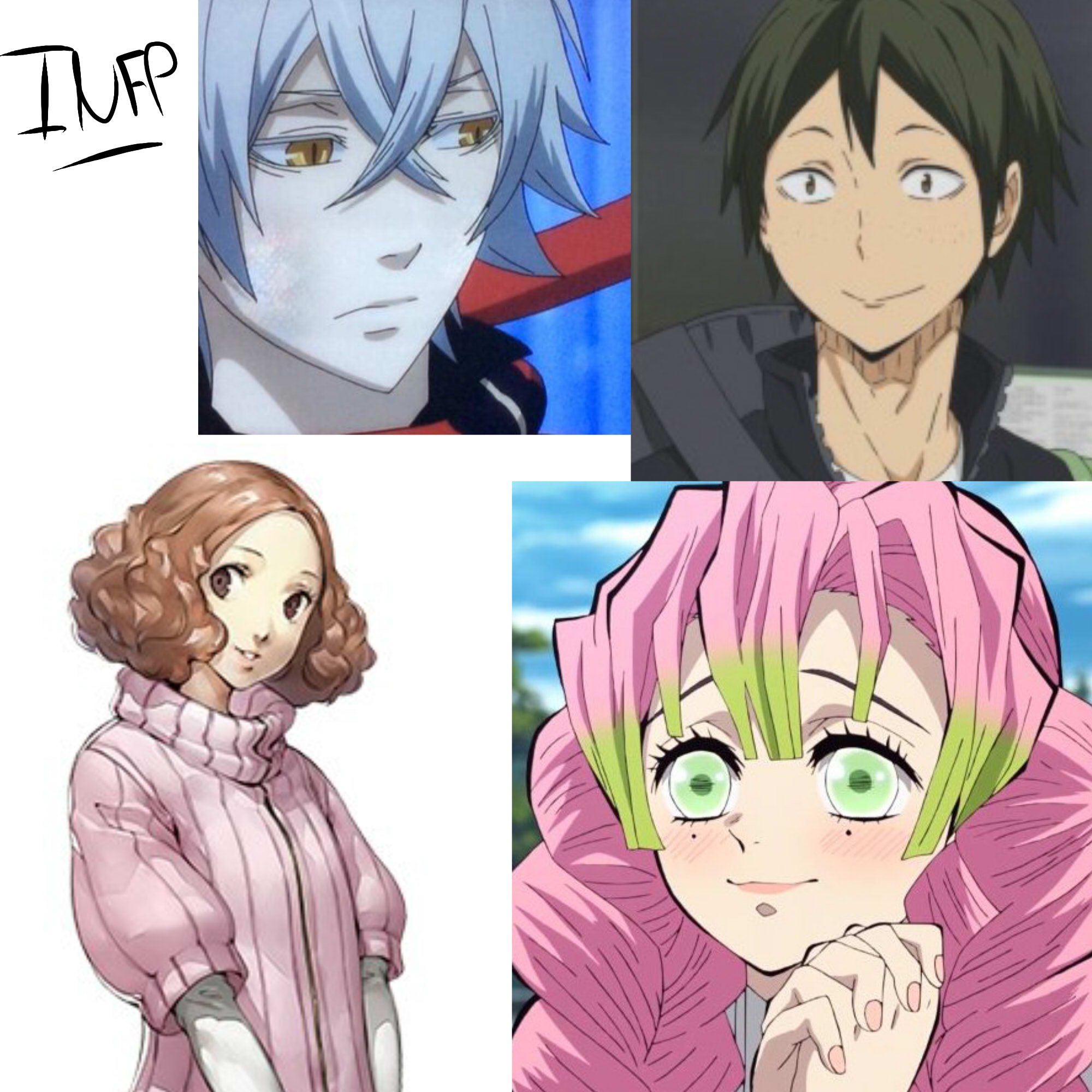 Protaganists  Anime hair color Anime characters Anime hair