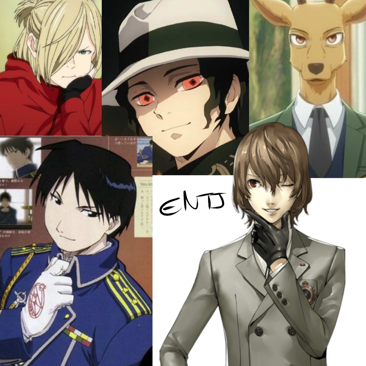 Famous ENTJ Anime Characters  Personality Max