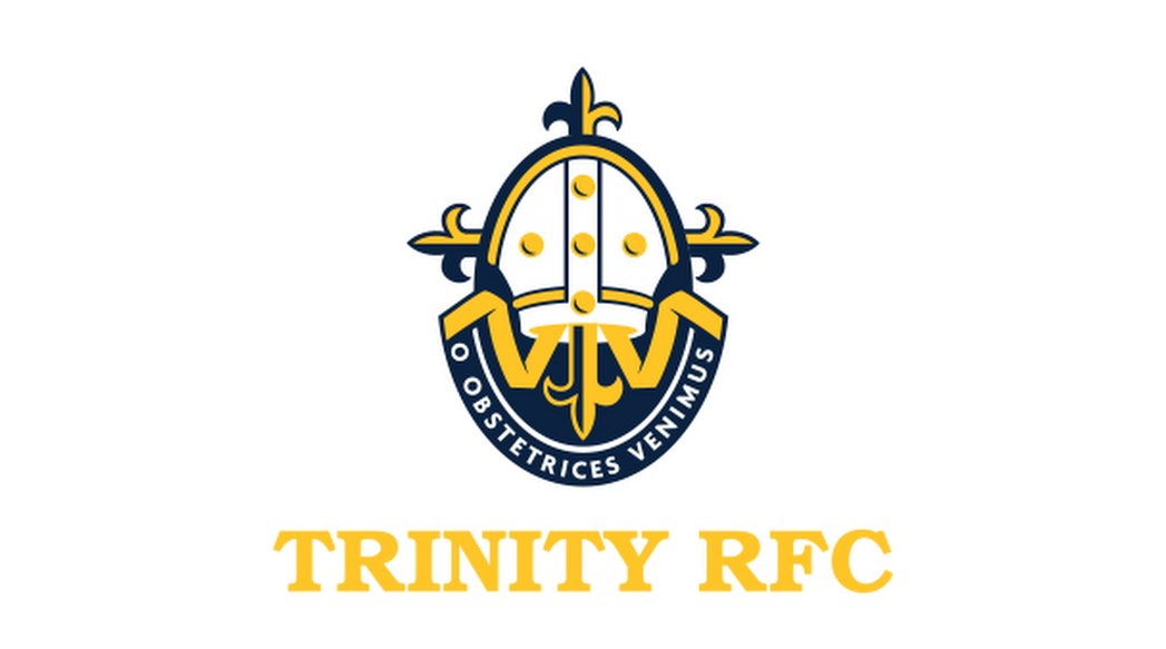 sportsemblems's tweet photo. Quality design for newly formed @Trinity_RFC ....the subtle ball shape, the colours. One of the best rugby club emblems around! #Emblems4CancerResearch 👍 https://t.co/KF8naL1OLg