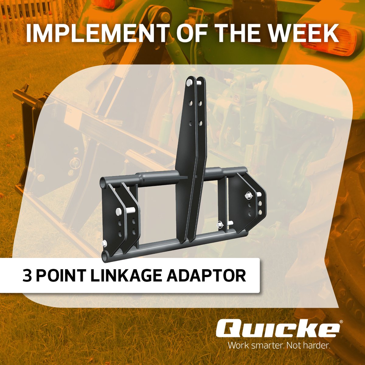 Quicke_UK's tweet photo. 🚜 Implement of the Week! 🚜
This implement can be used on the tractor’s 3-point linkage to help move implements around the farm. Available with either Euro or SMS hooks. Find out more here:
🌐 https://t.co/mmp3TfrxJZ
#Quicke #ImplementOfTheWeek #3PointLinkage https://t.co/ORkn8sZ0QG