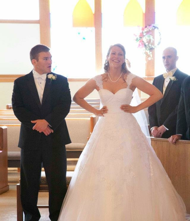 _samthom's tweet photo. 8 years ago today I was lucky enough to get to marry @Coach_Thom. It's been a crazy 8 years, but I wouldn't trade it for another! I love you to the farthest point in the universe and back! https://t.co/Uhhk9EA6pR