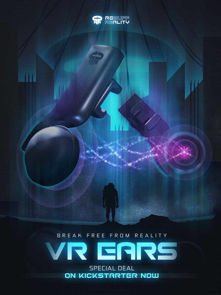 RebuffReality's tweet photo. VR Ears is on Kickstarter Now! Finally experience the next level of immersive audio in VR.
#VREARS #RebuffReality #VirtualReality #Kickstarter
https://t.co/HJoaFih5eI https://t.co/20uKKQL67e