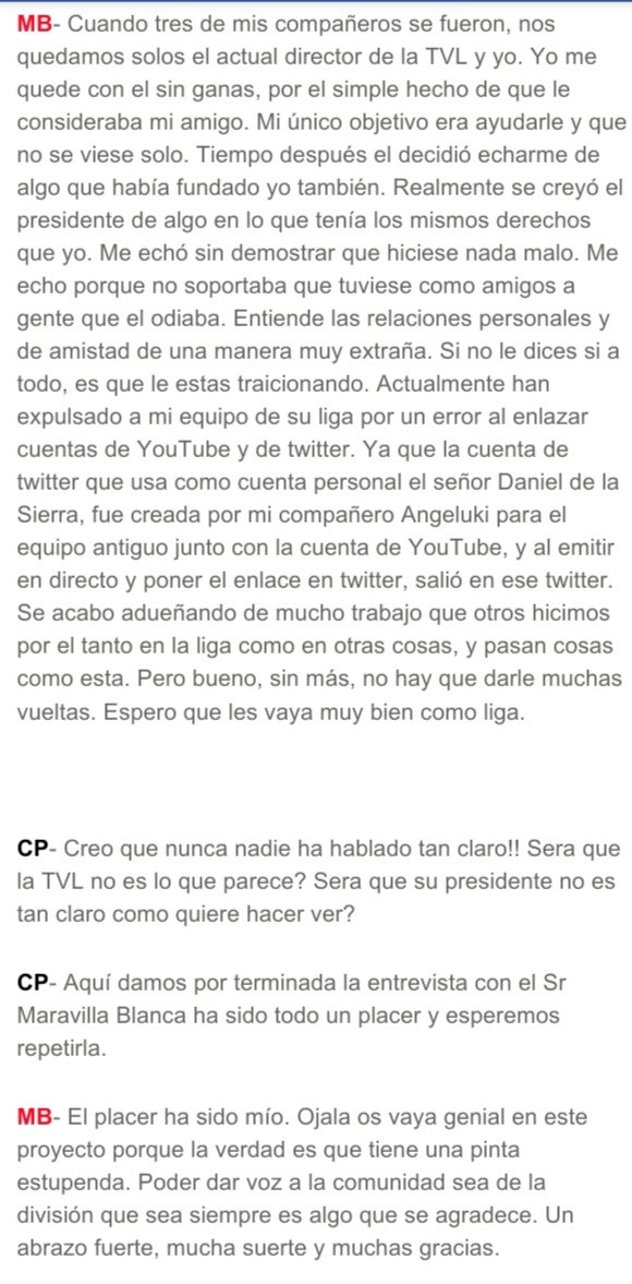 ProColosal's tweet image. Tenemos el placer de presentaros la primera entrevista de @ProColosal  
Una entrevista echa con mucha ilusión y un invitado que nos a facilitado mucho el trabajó.
Muchas gracias @MaravillaBlanc9
