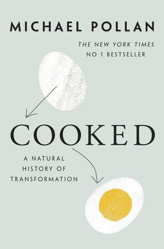 DAY 32: "Cooked" by Michael Pollan.As a lifelong vegetarian, I know that my favourite Pollan should be "An Omnivore's Dilemma". But in an unexpected twist, it turns out that I enjoy cooking even more than I enjoy the moral high ground.  #lockdownlibrary
