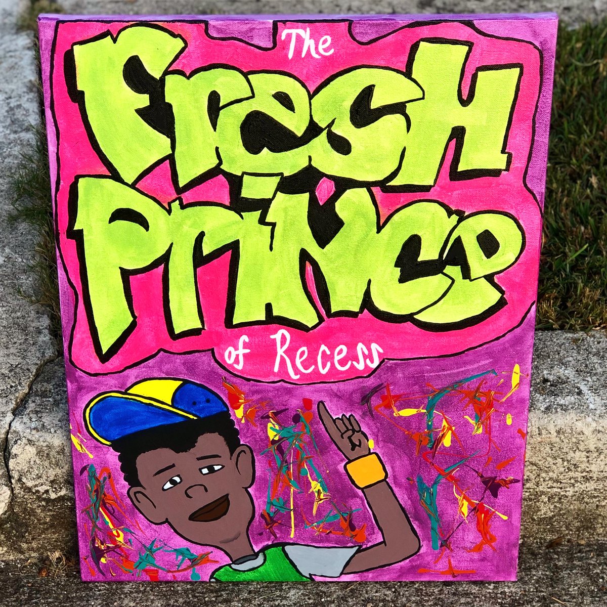“Fresh Prince of Recess”Vince as Fresh Prince