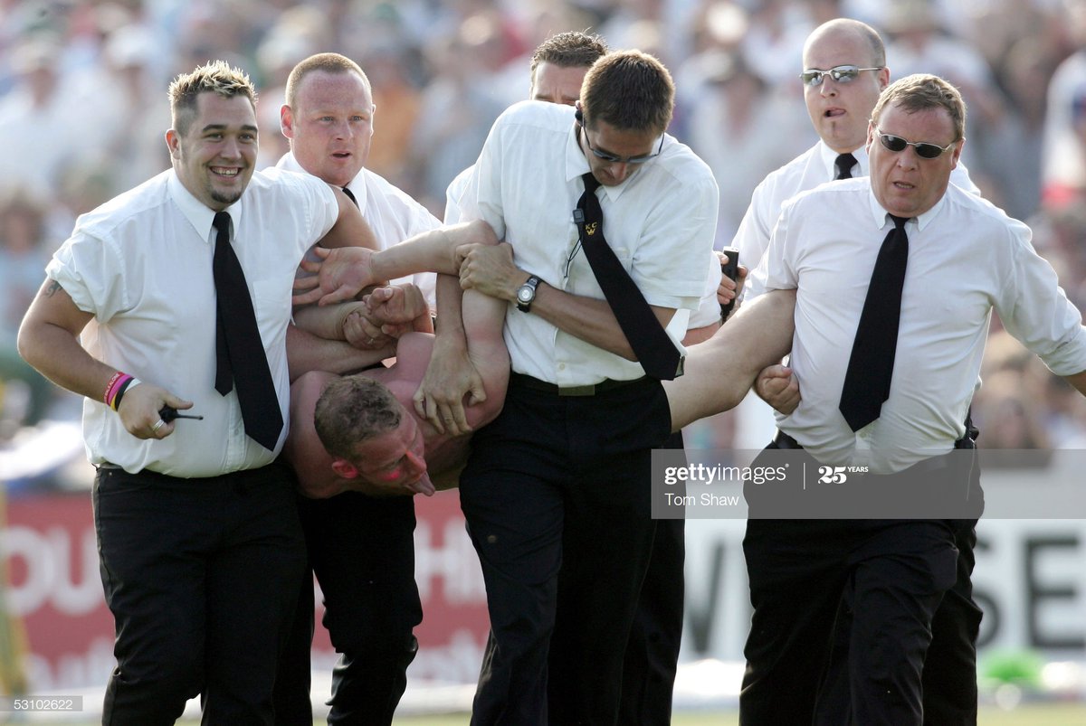 The Six Shades of Security Streaker Acceptance (left to right, descending)