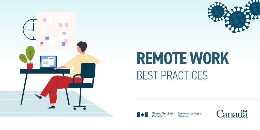 Although it can be difficult, #PhysicalDistancing is crucial. When #RemoteWorking, follow these best practices to manage productivity and wellbeing:

> Talk to your team to prioritize tasks
> Map out your goals
> Take regular breaks