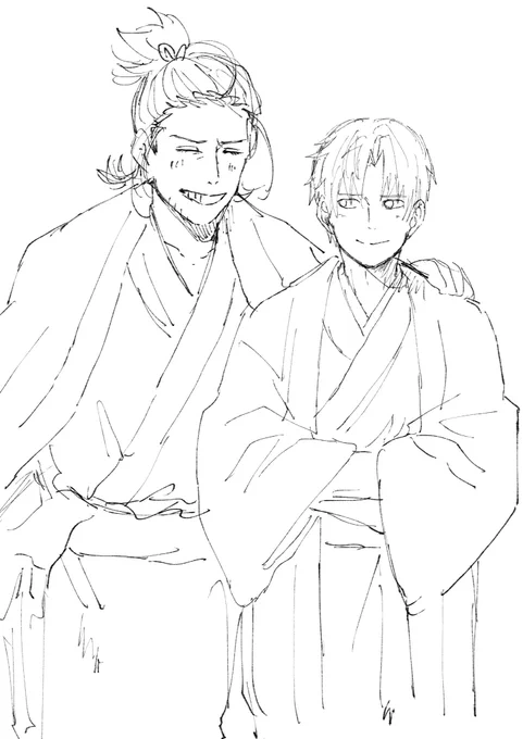 耐えきれず深夜に描いてしまったらくがき 