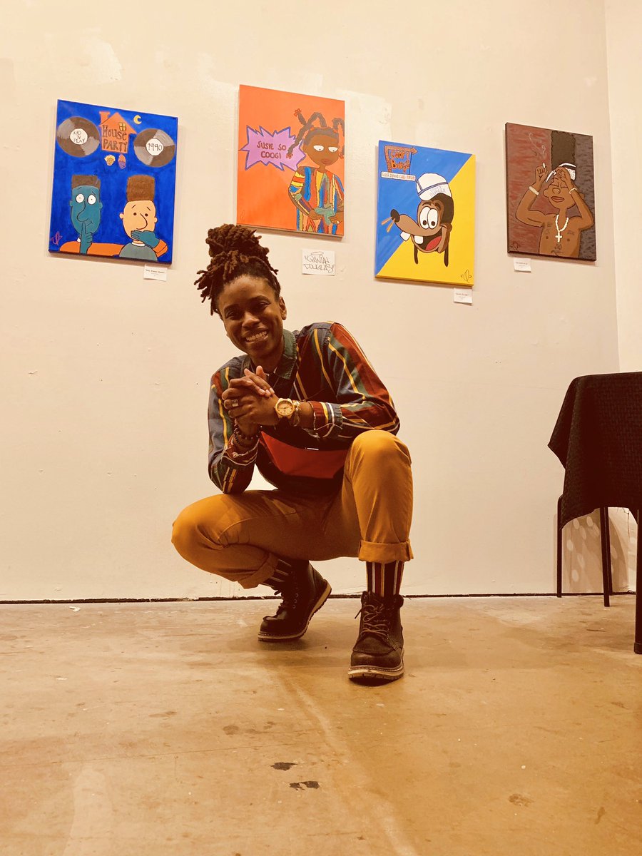 First Art Show • Feb 2018 vs 2nd Art Show • Sept 2019