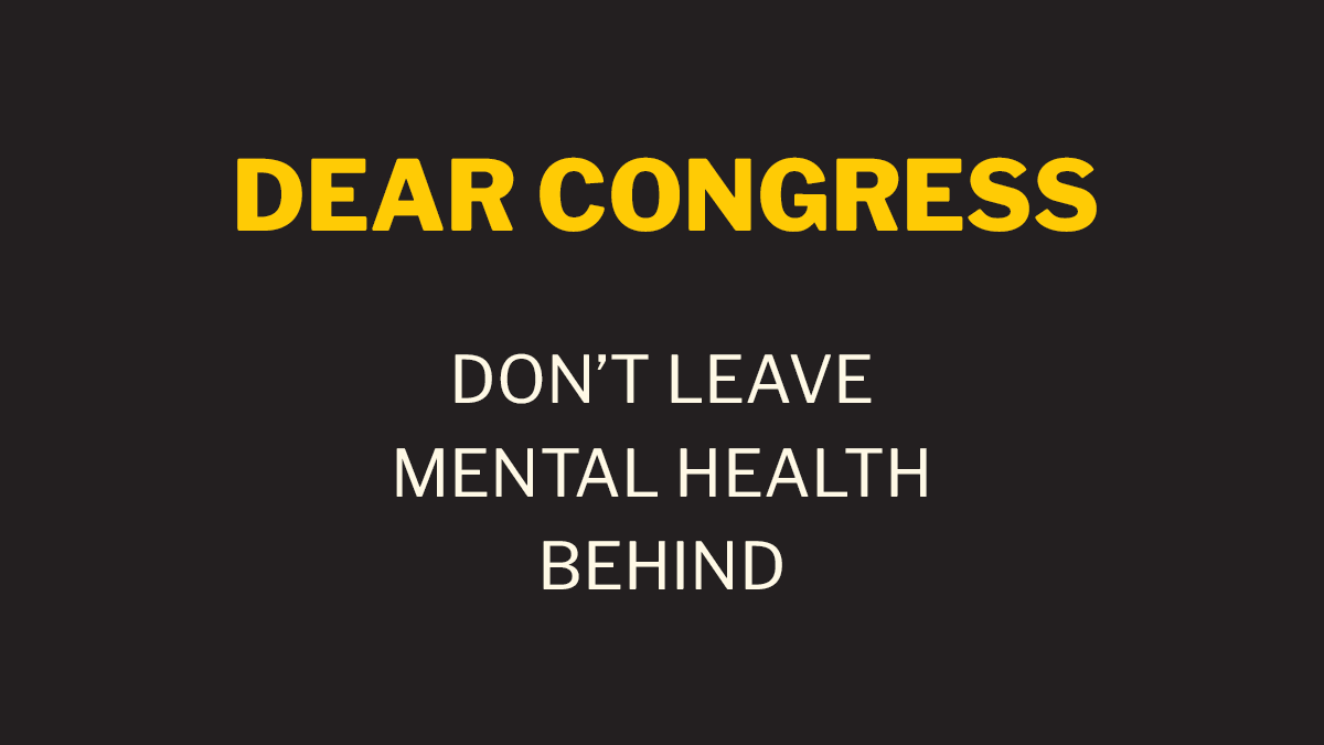 Congress must dedicate resources to address #mentalillness in the coming relief bills. Unless we address the most severely ill, we'll see COVID run through homeless shelters, jails & emergency rooms. Investing in #mentalhealth is investing in us all.