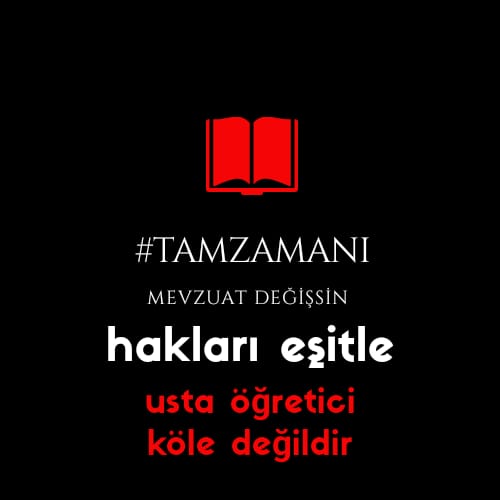 BaharAy16155808's tweet photo. Usta öğretici hem eğitmen hem öğretmen hemde sanatçıdır. Toplumun yapı taşıdır. O zaman bu değerleri sevindirmenin #tamzamanı sayın bakanım 
@ziyaselcuk @BeratAlbayrak https://t.co/tTyyafN5U5