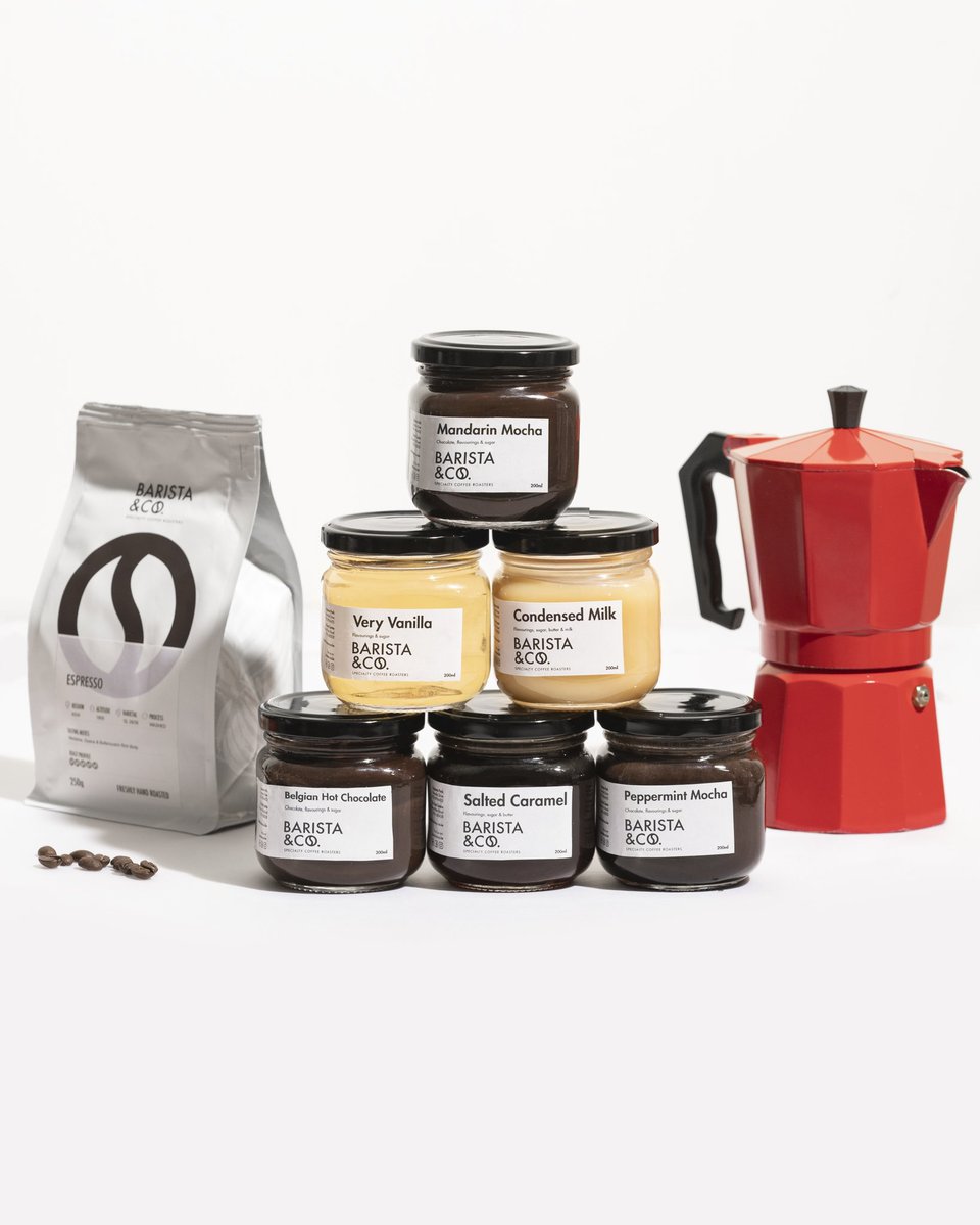 baristake's tweet photo. We are selling a selection of our #SignatureBar syrups. Prepare your favorite coffee using our #StayAtHome care package. DM us or call any of our branches to place your orders. https://t.co/uFLIr3Uayh