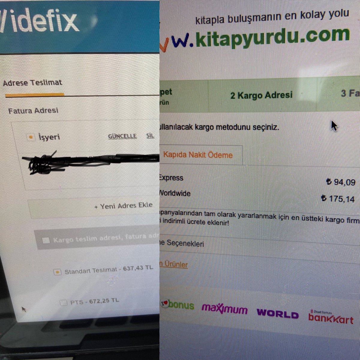 Yurt dışına kitap sipariş etmek isteseniz siz olsanız <a href="/kitapyurducom/">Kitapyurdu.com</a> dan mı yoksa <a href="/idefixcom/">idefix.com</a> dan mı tercih edersiniz???