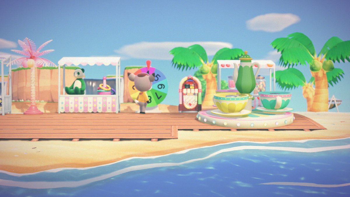chunktown - on twitch on Twitter: "beginning stages of my boardwalk  #AnimalCrossing #ACNH #NintendoSwitch https://t.co/HeGNuTIj7W" / Twitter