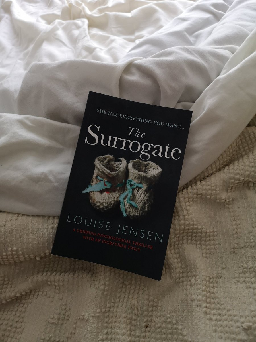 Oooooh what a thriller this was! I was so engrossed in this book and couldn't stop turning the pages. So many secrets. I enjoyed the flipping back and forth between now and then. Will check out more by this author!The Surrogate by Louise Jensen 