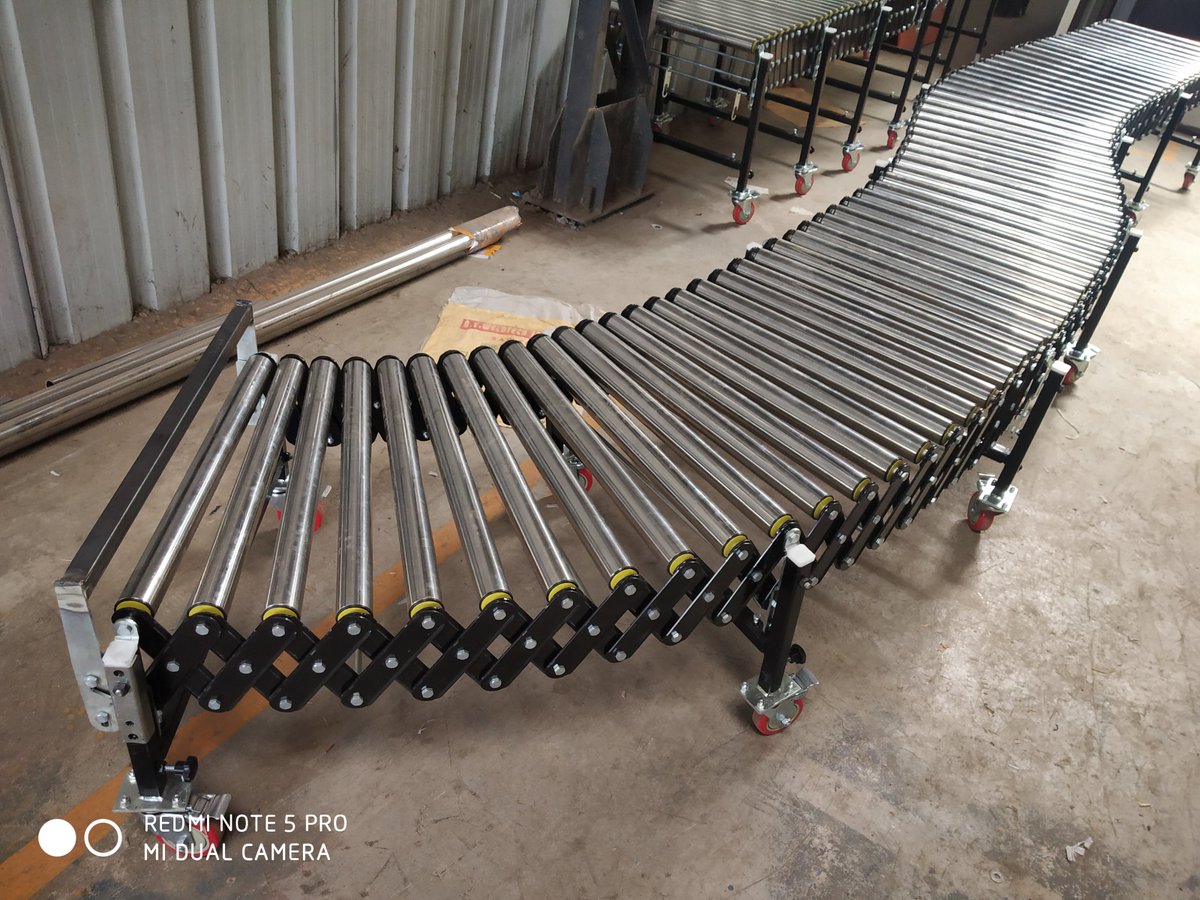 VerticonL's tweet photo. Flexible Expandable Gravity Roller Conveyor
#conveyors
#intralogistic
#conveyorroller
#warehouseautomation
#flexiblerollerconveyor
https://t.co/qSNkj5QsiH https://t.co/oYzcjREzJA