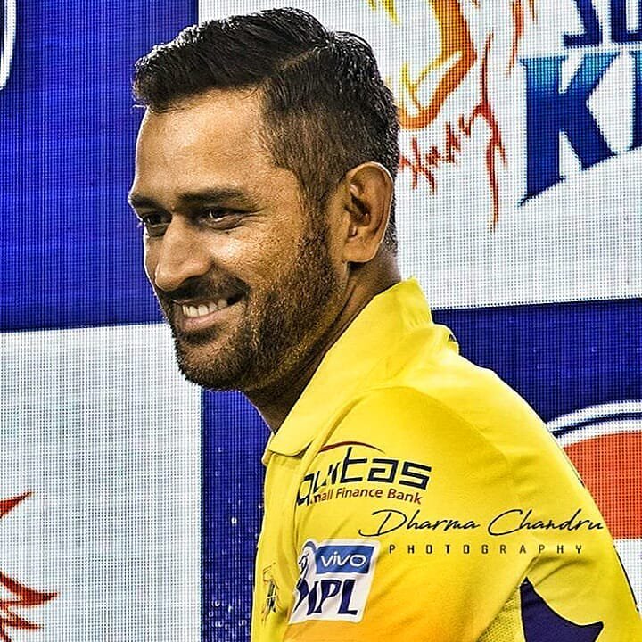  #DhoniBirthdayIn77Days MSD in CSK Jersey