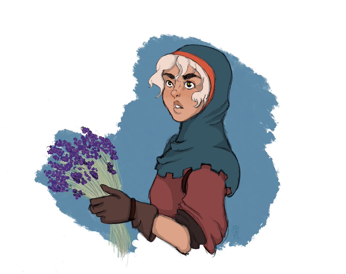 orenjijin93's tweet photo. Squire Isla - sketch from the au idea I have 🙈💓
#sketch #Procreate #artwork #artistsoftwitter #messy #plotidea #oc https://t.co/RVON9GsSrE