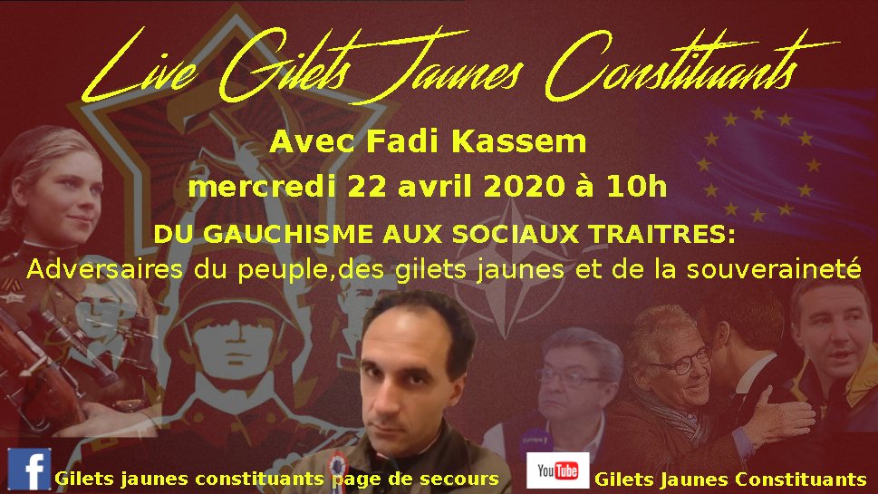 #GiletsJaunesConstituants #mortaladette