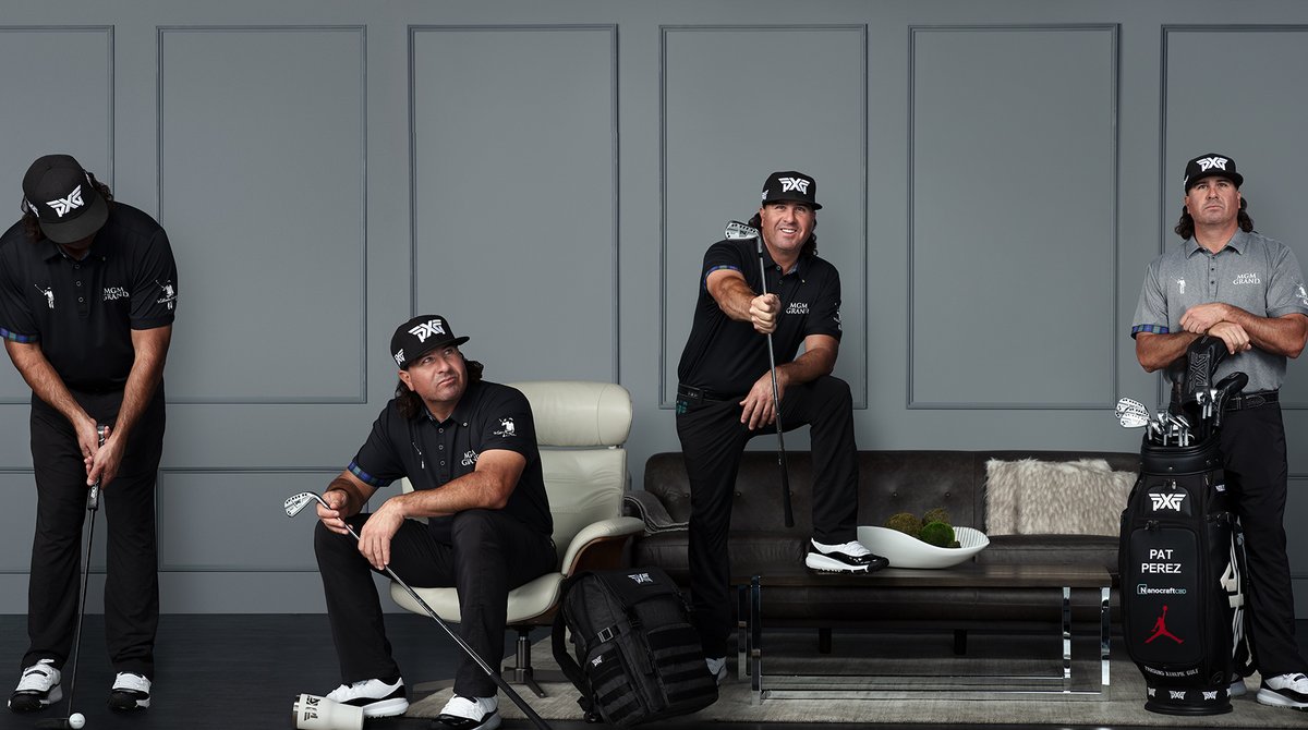pxg's tweet photo. What's your least favorite lie on a course #PXGTroops? For Pat Perez it's the downhill left to right lie, since according to him he has a tendency to fade the ball too much as it is. #PXG https://t.co/cxaTdsigDk