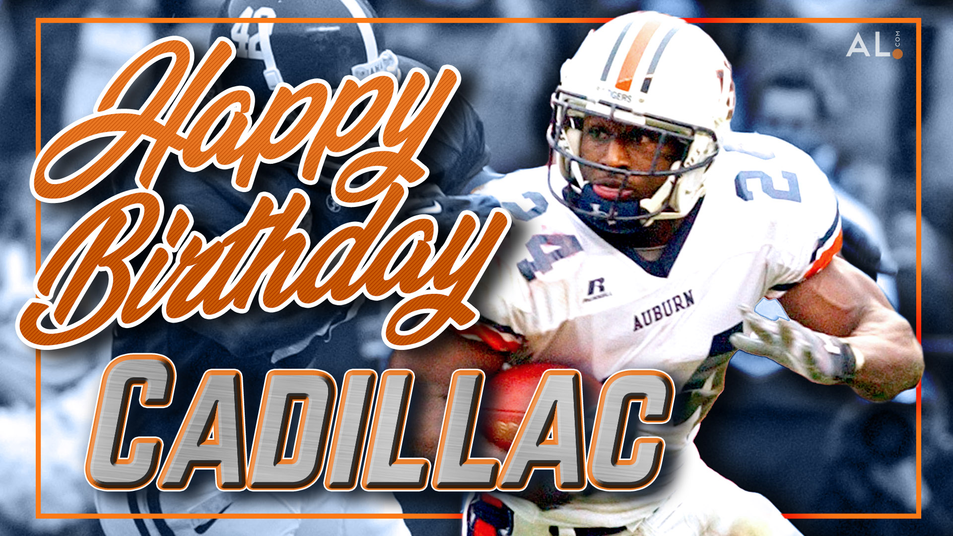 One of the best to ever do it in the Period.  Happy Birthday, Carnell \"Cadillac\" Williams ( 
