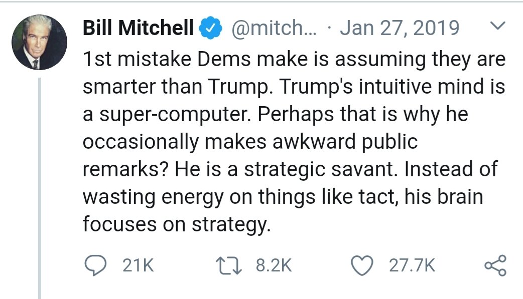 TalcumXesq's tweet photo. @mitchellvii Here we have a pinhead praising a nincompoop. #MillBitchell https://t.co/27aL8HwCWV