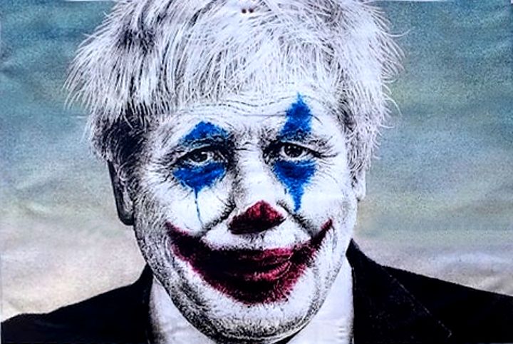 John O'Connell on Twitter: "Apparently Boris Johnson' is ''still leading''.  Who put an incompetent clown ''in charge'' of our nation at a time of  crisis ? Oh, yes. #Tories voters.… https://t.co/ok5CwC99Ah"