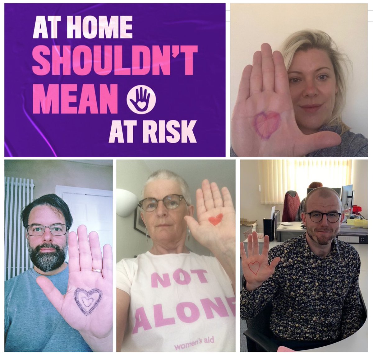 AmberValleyBC's tweet photo. No one should feel scared of being in their own home. That is why Amber Valley Borough Council is supporting the Government’s #YouAreNotAlone campaign. Find more support at https://t.co/sb64v6Pl32, or call 999 if you are in immediate danger https://t.co/OMdtKTncPL