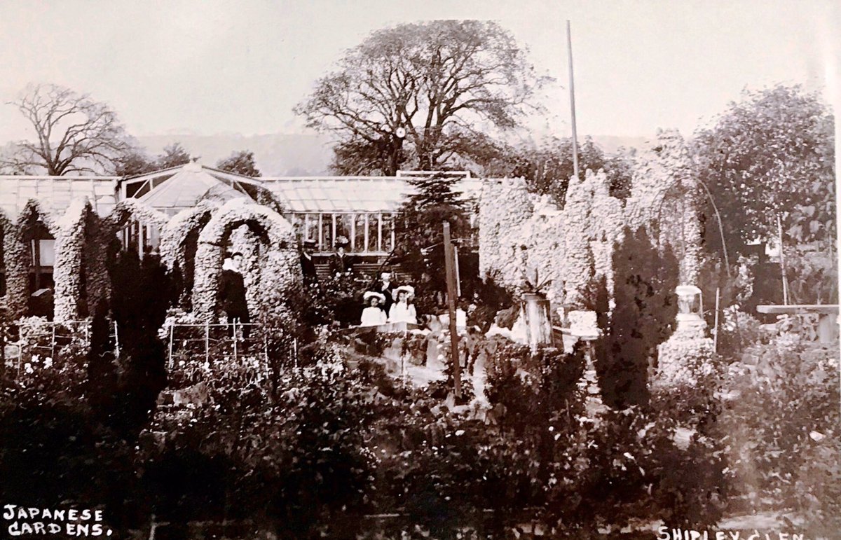 SaltsWalks's tweet photo. The Japanese have a ceremony for serving a cuppa with special utensils & procedures, that can take hours. But it didnβt catch on in the tea rooms in the conservatory at the 1880s Japanese Gardens on #Shipley Glen. #NationalTeaDay #OneForThePot https://t.co/doUUTmBnr6