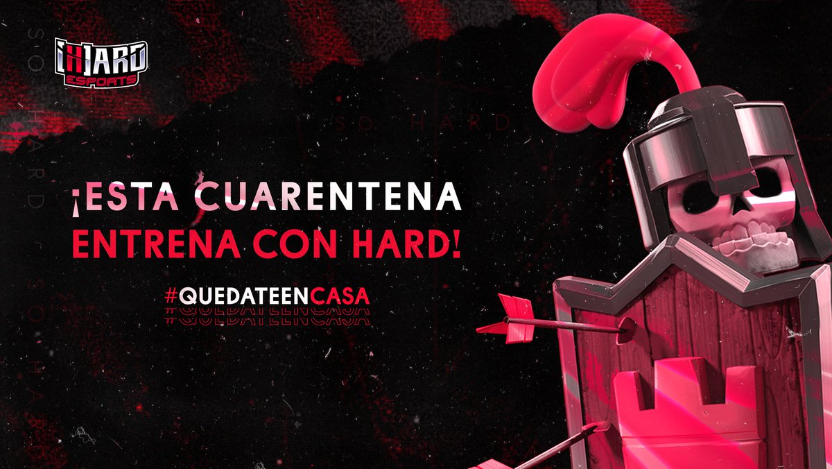 #ClashRoyale 👑

¡Sigue la cuarentena, vení a entrenar con nosotros! 🧗🏻‍♂️

A las 22:45 y 23:30HS🇦🇷 vamos a estar realizando entrenamientos de 45 minutos con el plantel del equipo y la comunidad. Para sumarte comunicate con <a href="/JatoSDF/">Jato</a>. 

Te esperamos 💣

#QuedateEnCasa #soHard🐯