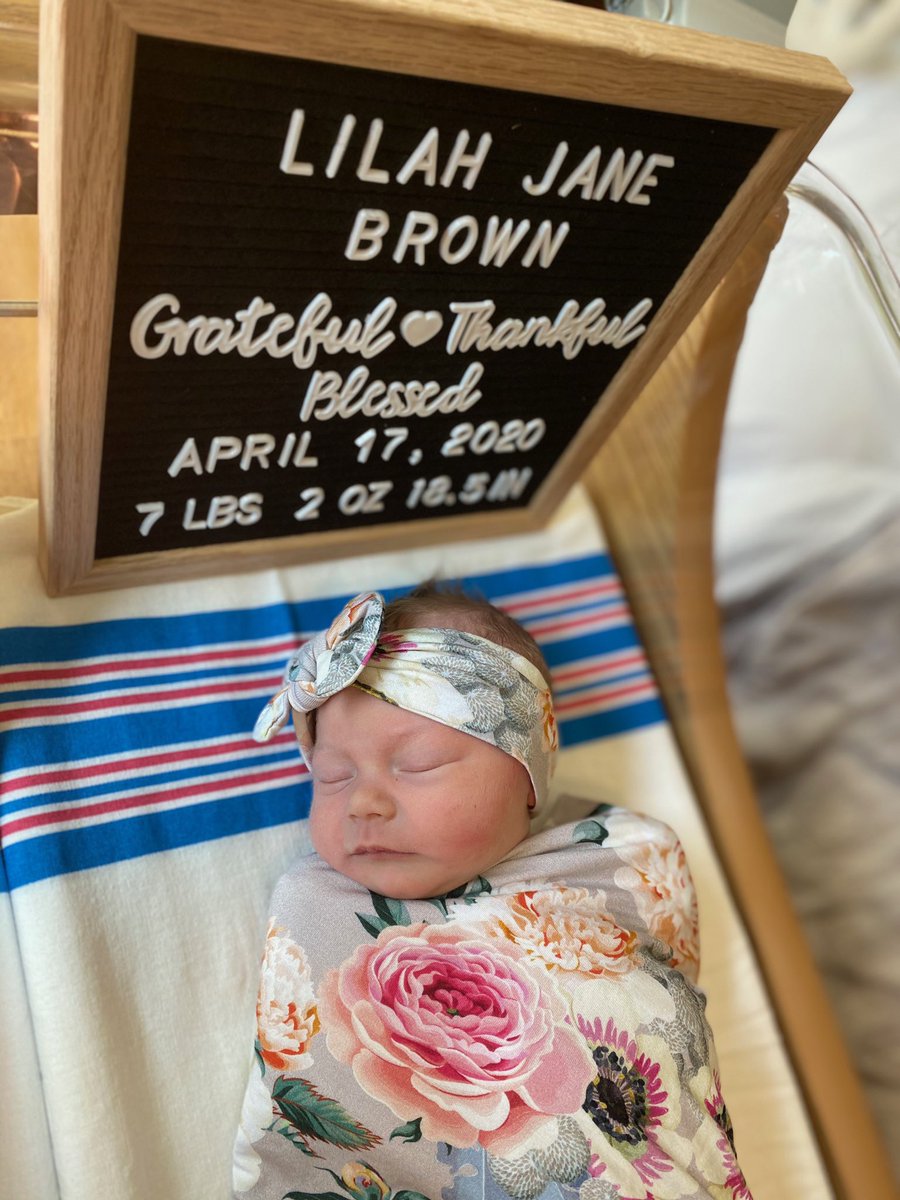 jdms_baseball's tweet photo. The newest Jeff Davis Yellow Jacket, Lilah Jane Brown. https://t.co/imcVlUXIaf