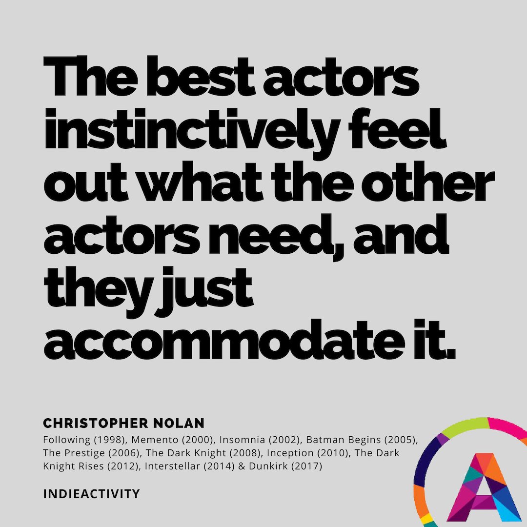 <a href="/BrookeLewisLA/">Brooke Lewis Bellas</a> “The best actors instinctively feel out what the other actors need, and they just accommodate it.” – Christopher Nolan #indieactivity #filmmaker #themayafilm
#indie #supportindiefilm #women #stayhome