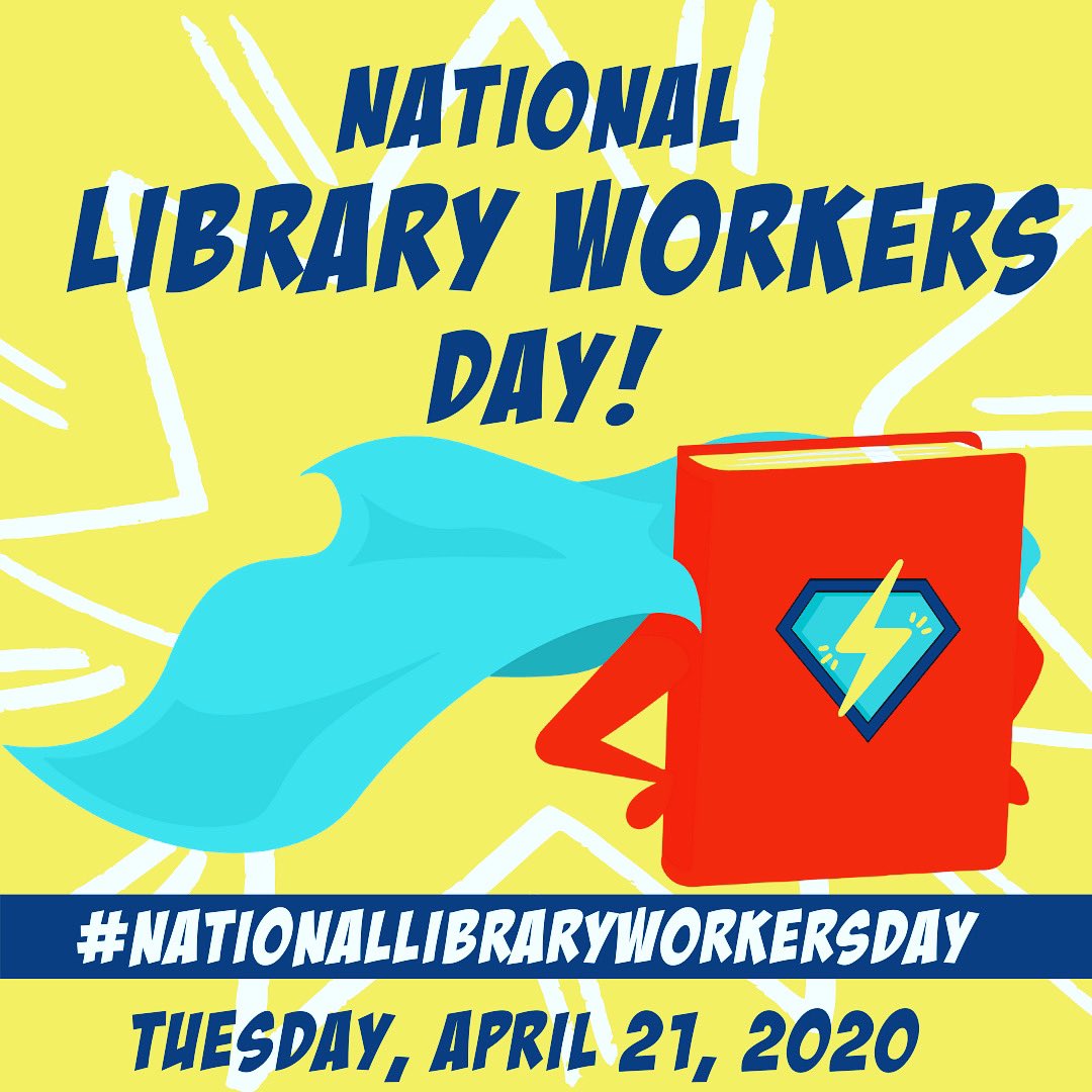 eplfoundation's tweet photo. Today is National Library Workers Day! We want to show our gratitude for all of those that keep our Library going day in and day out.
#nationallibraryweek #nationallibraryworkersday #eugenepubliclibrary @ALALibrary @eplfoundation #LibraryWorkersDay #library #libraryweek https://t.co/Yxca2rkW9N
