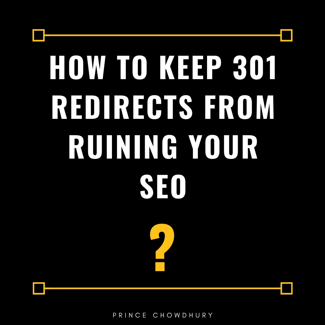 301 redirects happen behind the scenes. It’s a permanent redirect, meaning that anyone who types in an old URL will automatically be redirected to the right place.
Read more instagram.com/p/B_QGFYgAtiL/…
#seo #searchenginemarketing #searchengineoptimizationseo #searchengineoptimization
