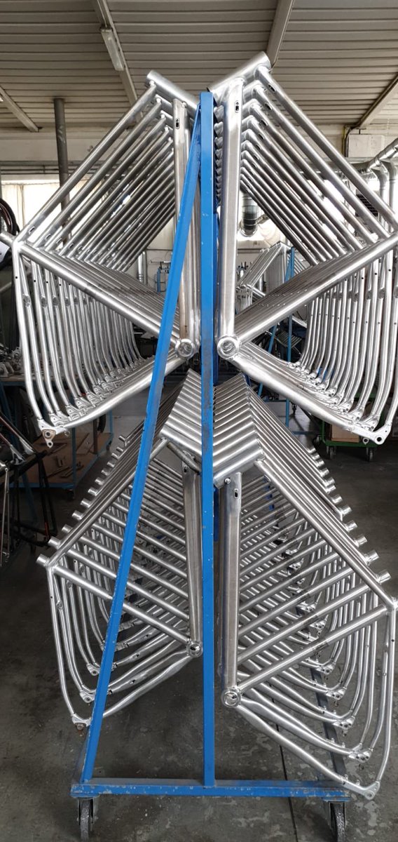 This sight warmed our hearts this morning.
It means that our friends and frame makers in Italy have been allowed to restart their craft.
It’s been tough to watch Italy being brought to its knees by this crisis &amp; it’s so heartening to see this first batch of Bokeh frames emerging.
