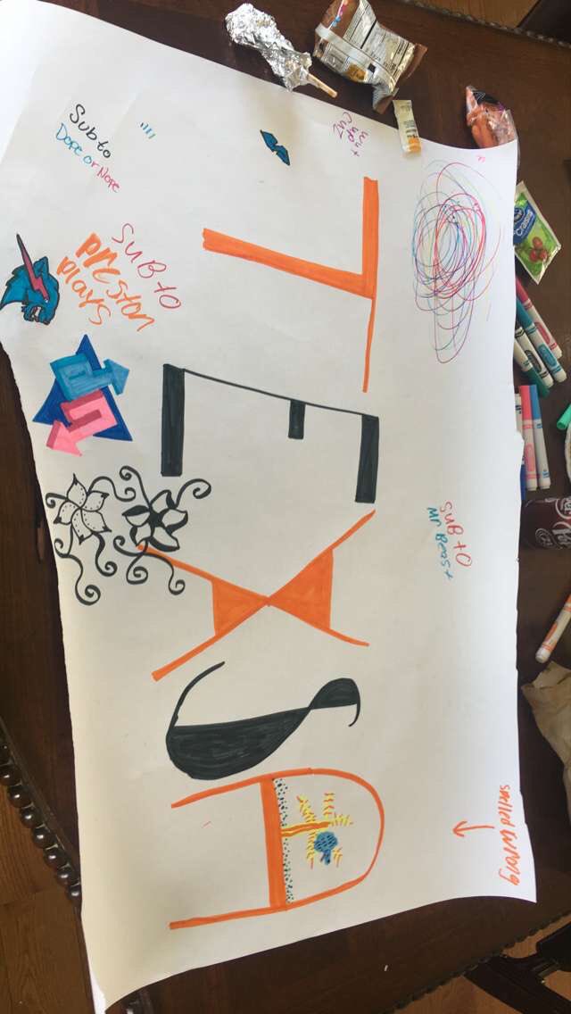 b_belle7's tweet photo. My siblings and I got bored according to them y’all need to subscribe to @MrBeastYT @Hi5DopeorNope and @Preston https://t.co/0NYn7opOYY
