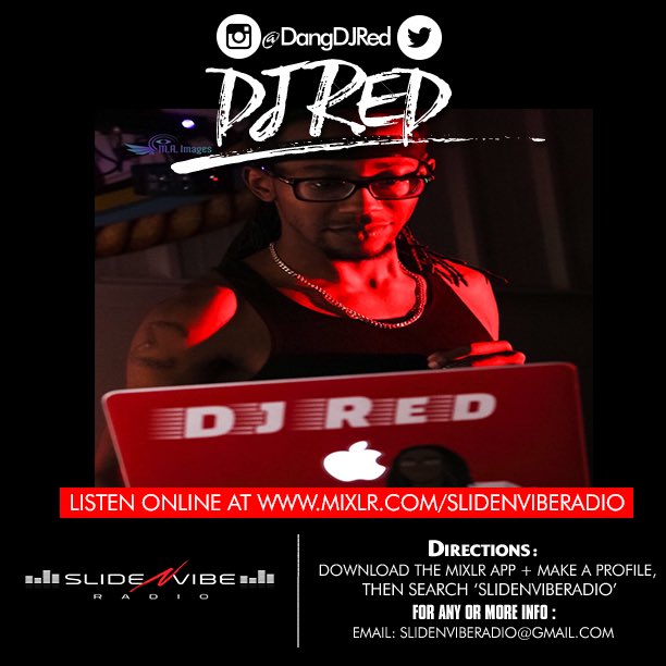 SlideNVibeRadio's tweet photo. 2 more shows... today Log on at 7pm with @djoleyella #TwerkTuesday & 9pm in the #RedQuarters W/@DamnDJRed
Tell a friend to tell another!
We saving ☝🏾 vibe at a time! https://t.co/Y1n22BcjMV