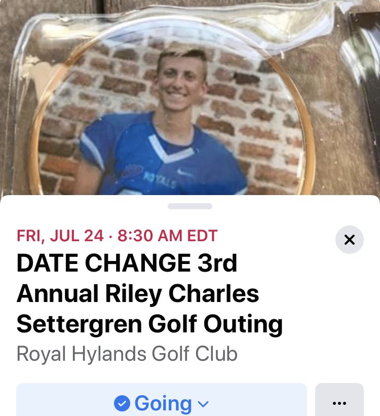 tssettergren's tweet photo. Golf Outing moved to JULY24!!  Love &amp; Trust https://t.co/RHzPdtrWvB