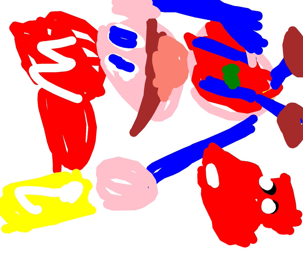 Ese es un meme popular de mario bros