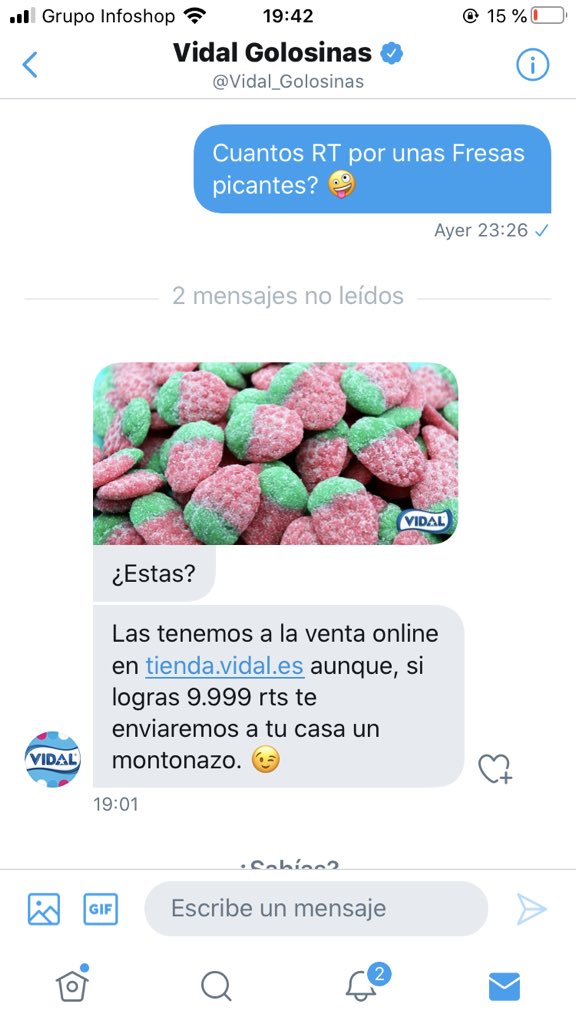 JesusOrtiz97's tweet photo. Se agradece RT 🤪 @Vidal_Golosinas https://t.co/4MJkQLaZya