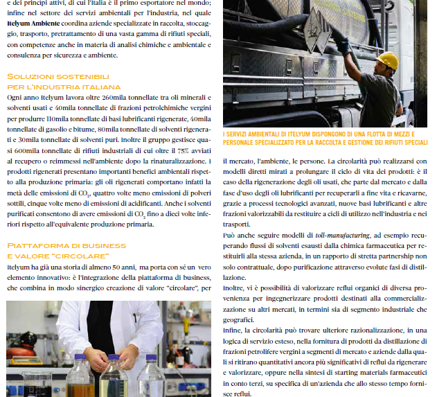 La Rivista della #Chimica ICP intervista <a href="/MarcoCodognola/">MARCO</a>
AD <a href="/Itelyum/">Itelyum</a> sul tema #coronavirus e #sostenibilità. Il numero è dedicato alle industrie di processo che attraverso tecnologia e innovazione possono contribuire alle sfide del futuro #21aprile #covid_19italia